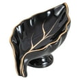 thumbnail image 2 of 2Pcs Ceramic Bathroom Soap Dishes Container Drain Tray Case Box Blanco negro, 2 of 9
