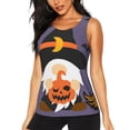 thumbnail image 1 of Easygdp Gnomes d'Halloween pour Femmes Débardeur de Sport, Haut de Course, Chemise de Randonnée, Séchage Rapide pour Course, Yoga, Randonnée-Petit, 1 of 7