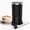 Black, variant on Fierogage Milk Frother and Steamer, 4-in-1 Hot & Cold Foam Maker for Latte, Cappuccino, Macchiato, Black