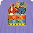 thumbnail image 2 of Rock 'Em Sock 'Em Robots - Red Rocker, Blue Bomber - Toddler and Youth Girls A-line Dress, 2 of 4