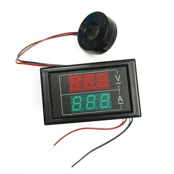 Multi-functional AC Voltage and Current Meter with Digital Display reliable