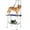 Blue, variant on PawHut Dog Grooming Table, Pet Grooming Table w/ Adjustable Arm, Black