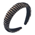 thumbnail image 4 of Diadema con cuentas tejidas a mano para el cabello Homing Hair Hoop, estilo barroco, esponja, accesorios simples para el cabello facial para mujer, 4 of 6