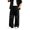 Black, variant on Mens Baggy Sweatpants Athletic Joggers, Light Up Striped Loose Fit Casual Pants Breathable Elastic Waist Daily Wear Trousers