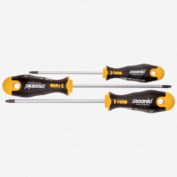 Felo Ergonic 3 Piece Square Screwdriver Set