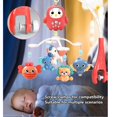 thumbnail image 4 of Baby Crib Mobile with Music Lights 360 Degree Rotation Timing Function Animals Musical Crib Mobile with Remote Control Red, 4 of 4