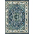 thumbnail image 2 of Well Woven TU-94-4 Tulsa Jackie Blue Traditional Medallion Area Rug - 3 ft. 11 in. x 5 ft. 3 in., 2 of 5