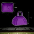 thumbnail image 4 of Windy City Novelties Metal Cowbell Noise Makers - 3 Inch - 12 - Pack - Purple, 4 of 7