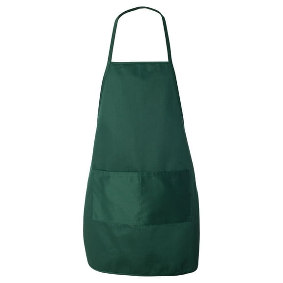 Heather NL2R Long Round Bottom Cotton Twill Apron