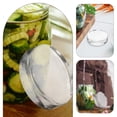 thumbnail image 3 of CRILSTYLEO Smooth Grip Transparent Fermenting Jar Weight for Home Pickling and Kimchi Preparation, 3 of 8