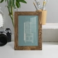 thumbnail image 5 of Hepplewhite Desk & Bookcase III - Framed Print w/glass - Walnut, 5 of 8