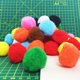 thumbnail image 2 of 50 Pompones de colores PASCUA 38mm Para Decoracion Y Manualidad Diy, 2 of 7