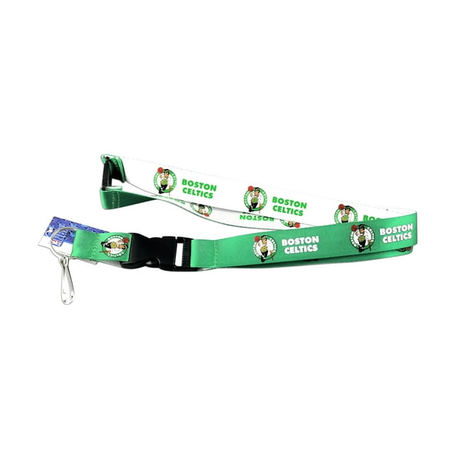 NBA Boston Celtics Reversible Clip Lanyard Keychain Id Ticket Holder