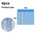 thumbnail image 2 of Foil Fringe Curtains - 4 Packs 3.28ftx3.28ft Sparkle Metallic Curtains Party Decorations Photo Booth Decorations Party, 2 of 5