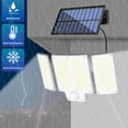 thumbnail image 4 of 280 LED Luz Solar de Pared para Exteriores con Sensor de Movimiento Reflector Solar con 3 Modos de Iluminación Ajustables para Jardín, 4 of 5