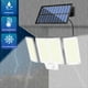 thumbnail image 4 of 280 LED Luz Solar de Pared para Exteriores con Sensor de Movimiento Reflector Solar con 3 Modos de Iluminación Ajustables para Jardín, 4 of 5
