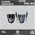 thumbnail image 4 of Kalair GFX Graphics Kit for Yamaha PW50 (All Years) Core Series, 4 of 5