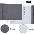 thumbnail image 2 of DIY Imitation Linen Fabric with Paper Back for Book Binding Velvet Box Making Gray 300x1300mm, 2 of 6