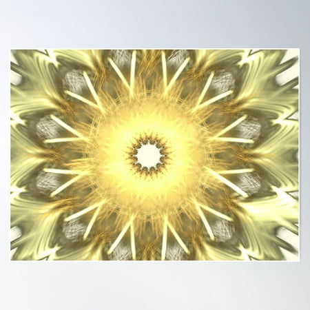 Warm Sunny Rays Poster Wall Art, Modern Wall Decor For Living Room Bedroom, 8x12 UNFRAMED