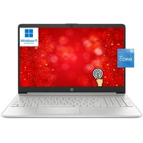 HP Newest 15 15.6" HD Touchscreen Business Laptop Computer, 12th Gen Intel Core i3-1215U, 16GB RAM, 1TB PCIe SSD, Long Battery Life, Wi-Fi 5, Bluetooth, Natural Silver
