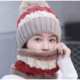 thumbnail image 5 of RV Gorro de invierno para mujer, gorro de lana para tejer, protección para los oídos, gorro informal de felpa de invierno grueso brillar Electrónica, 5 of 5