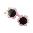 thumbnail image 2 of Qiylii Cartoon Children Sunglasses, Kids Lightweight Funny Flower Shape Festival Dark Glasses, 2 of 7