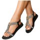 thumbnail image 3 of WILLBEST Sandalias De Plataforma Para Mujer, Sandalias Con Punta De Clip Para Mujer, Chanclas De Playa De Gelatina, Sandalias Planas De Verano Para Estudiantes Femeninas, Moda Coreana, 3 of 9