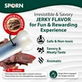 thumbnail image 3 of Sporn Durable Marrow Dog Chew Bones for Aggressive Chewers, Jerky Flavor Dog Chew Toys for Extra Large Dogs, Gluten-Free & Non-Toxic, Extra Large, 3 of 7