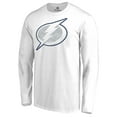 thumbnail image 2 of Men's White Tampa Bay Lightning White Out Long Sleeve T-Shirt, 2 of 3