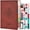Brown, variant on NIRMIRO 2026-2027 Academic Planner, Leather Cover Daily & Monthly Planner July 2026 to June 2027, 8.4"x5.7" with 12 Tabs, 4 Stickers & Inner Pocket for Students & Teachers