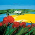 thumbnail image 2 of Vadon, Veronique 15x15 White Modern Wood Framed Museum Art Print Titled - Couleur coquelicot 1, 2 of 4
