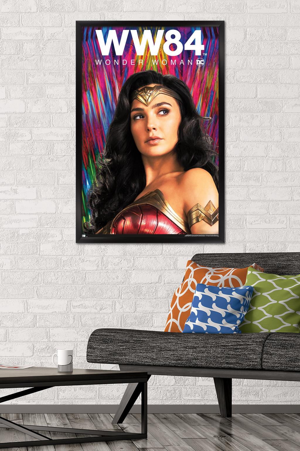 DC Comics Movie - Wonder Woman 1984 - Pose Wall Poster, 22.375" x 34", Framed
