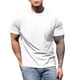 thumbnail image 5 of pstuiky Camisas casuales de manga corta para hombre, Camisa informal de manga corta con cuello redondo y corte ajustado para hombre, de color liso ropa de hombre xl, 5 of 6