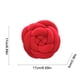 thumbnail image 3 of Cojín decorativo de poliéster con patrón de rosas, cojín decorativo de poliéster tejido a mano para sofá cama y silla de oficina, 3 of 6