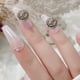 thumbnail image 4 of 5 uds. De dijes de uñas de conejo 3D, diamantes de imitación, purpurina, uñas giratorias, 4 of 5