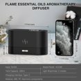 thumbnail image 2 of Aroma Diffuser With Flame Effect, Ultrasonic Humidifier Fragrance Oil Diffuser With 2 Brightness Settings & Waterless Automatic Switch-off Wuqx, 2 of 4