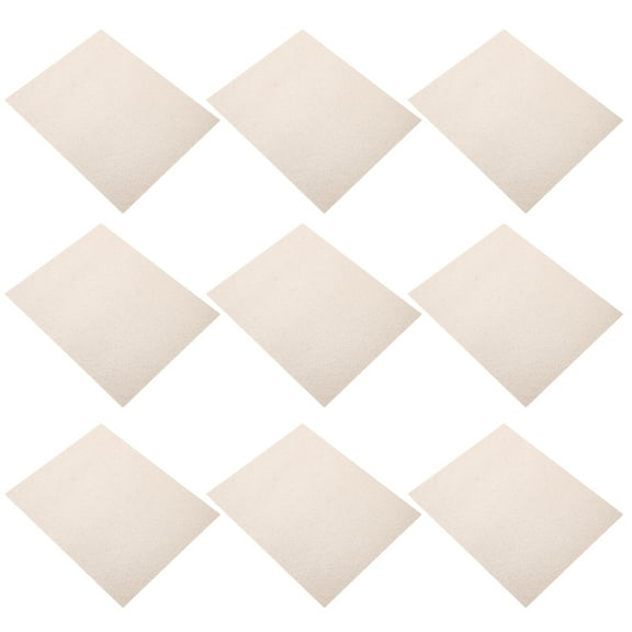 10pcs Cuttable Mica Sheet Microwave Oven Insulation Sheet Kitchen Supplies