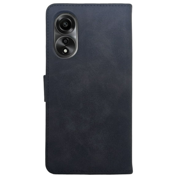 Funda Cartera Suave Cely Vesmir Para Oppo A78 Negro 2 Micas