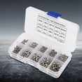 thumbnail image 1 of 240Pcs M2 M2.5 M3 Stainless Steel Button Head Socket Cap Metric Screws, Hex Socket Button Head Metric Machine Screws, Hex Socket Head Screws, 1 of 7