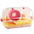thumbnail image 1 of cage pour Hamster Transparente villa Ours Doré Boîte d'Alimentation Fournitures, 1 of 7