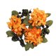 thumbnail image 1 of Corona de velas en forma de anillo,Corona de velas de Halloween para centro de mesa de otoño,Decoración Otoño Hoja de Arce Artificial Acción de Gracias,Adorno de candelabro de pilar con, 1 of 8