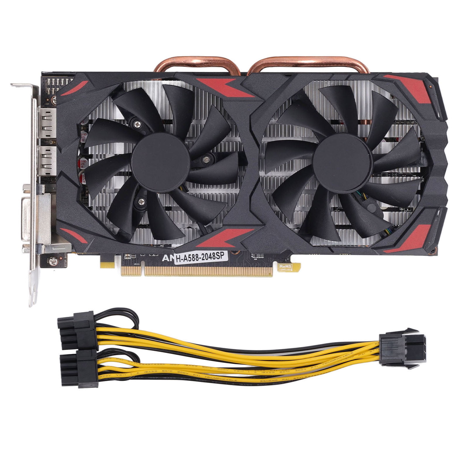 RX 580 8GB 256BIT Computer Gaming Graphics Cards Quiet Plug And Play
