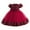 Brick Red, variant on Girls Dresses Baby Children Flower Fly Sleeve Tutu Prom Dresses Party Evening Wedding Princess Dress Size 18 M-24 M