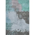 thumbnail image 2 of Addison Rugs Mayfield Premium Machine Washable Transitional Abstract Teal Rectangle Rug, 10' x 14', 2 of 7