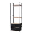 thumbnail image 1 of Ilios Innova | Perchero Industrial con Entrepaños y Cajonera. Closet Moderno y Organizador de Ropa, Estructura Metálica y Superficies de MDF., 1 of 9