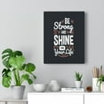 thumbnail image 6 of Inspirational Wall Art Be Strong And Shine Wall Art Motivation Wall Decor for Home Office Gym Inspiring Success Quote Print Ready to Hang Unframed, 6 of 16