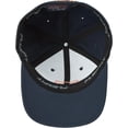 thumbnail image 5 of Hurley Men's Hat Reflect Icon Embroidered Stretch Flex Fit Cap (Large/X-Large, Obsidian (Navy)), 5 of 5