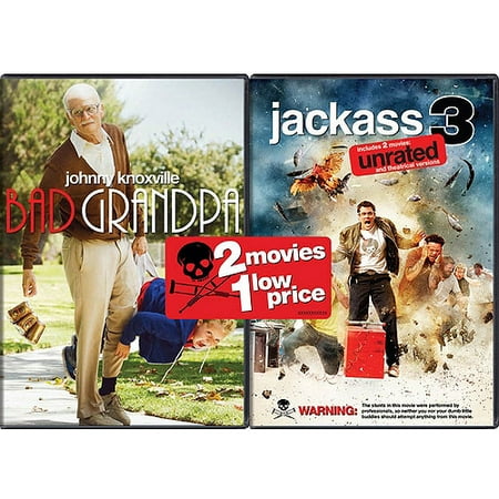 Jackass Presents: Bad Grandpa / Jackass 3 (Walmart Exclusive) (Widescreen, WALMART EXCLUSIVE)
