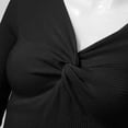 thumbnail image 6 of Women Blouses Chiffon Tunic Loose Long Sleeve Tees for Women V Neck Long Sleeve T Shirts Pack Peach Blouse Dressy T Shirt Top Work Shirt 6 Foam Sportswear Peach Turtleneck round Black S, 6 of 6