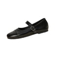 thumbnail image 2 of longantii Mary Jane Shoes Women Slip on Dressy Flats Shoes for Women 2026 Fashion Non-Slip Shoes for Casual Work Office Black, 2 of 8